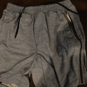 Blue men’s lululemon shorts